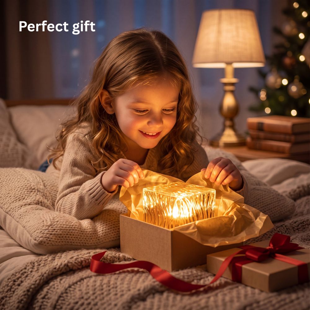 Aurora Water Wave Cube Lamp