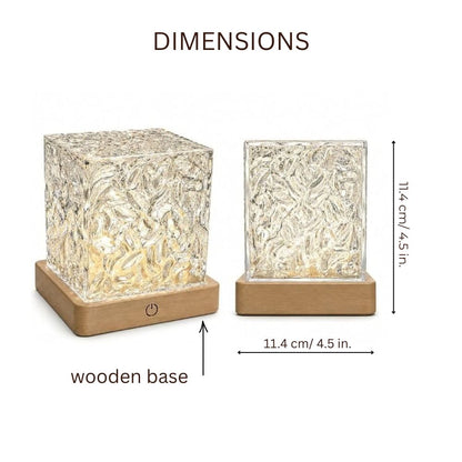 Aurora Water Wave Cube Lamp