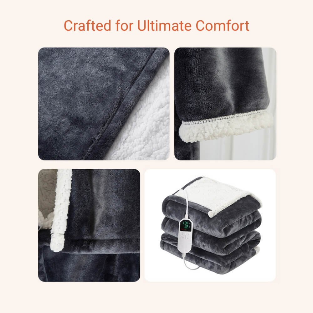 Wearable Electric Blanket with Foot Pocket