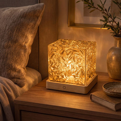 Aurora Water Wave Cube Lamp